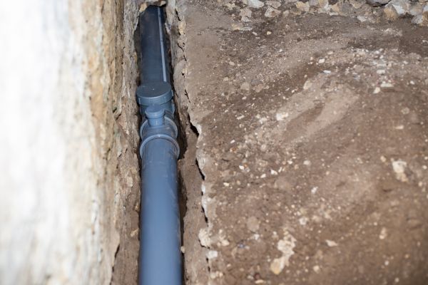 Drain Line Installation in Kent
