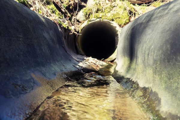 Drainage Swale Installation in Kent